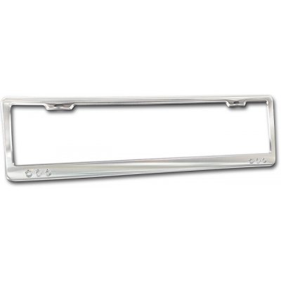 Avisa Podložka pod SPZ (nerez, světlá, matná) | Zboží Auto