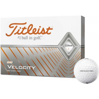 Titleist Velocity 2020 golfové míče 12 ks – Zboží Mobilmania