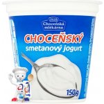 Choceňská Mlékárna Choceňský smetanový jogurt bílý 150 g – Zboží Mobilmania