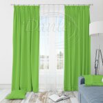Závěs SATINET 47 sv. zelený - 250 x 150 cm – Hledejceny.cz