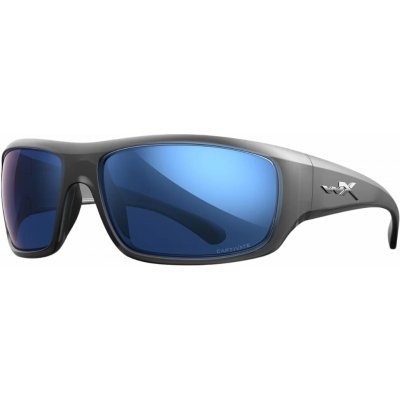 Taktické brýle Wiley X Omega Captivate Polarized Blue Mirror / Matt Translucent Black – Hledejceny.cz