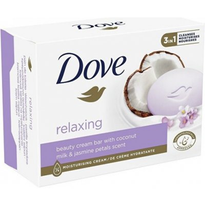 Dove Purely Pampering Kokosové mléko a jasmín tuhé mýdlo 90 g – Zbozi.Blesk.cz