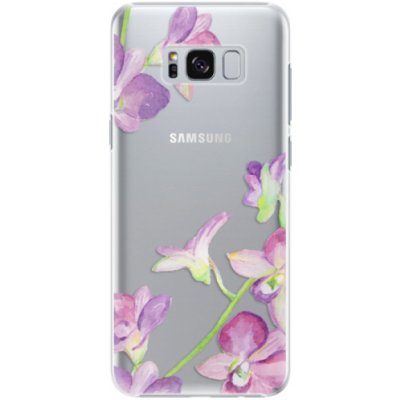 Pouzdro iSaprio Purple Orchid - Samsung Galaxy S8 Plus – Zbozi.Blesk.cz