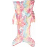 Verk 24551 Svíticí deka mořská panna duhová 105 x 42 cm – Sleviste.cz