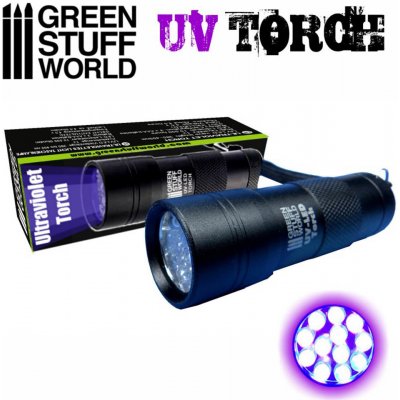 Green Stuff World Ultraviolet Torch UV Baterka – Zbozi.Blesk.cz