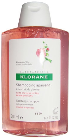 Klorane Pivoine de Chine šampon zklidňující ciltlivou pokožku 200 ml