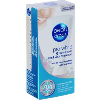 Pearl Drops Pro White bělicí zubní pasta pro zářivě bílé zuby 50 ml od 85  Kč - Heureka.cz