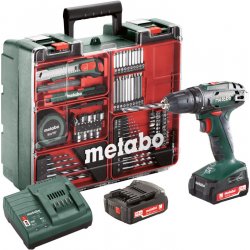 METABO BS 14.4 Set MD + 2x 2,0 Ah