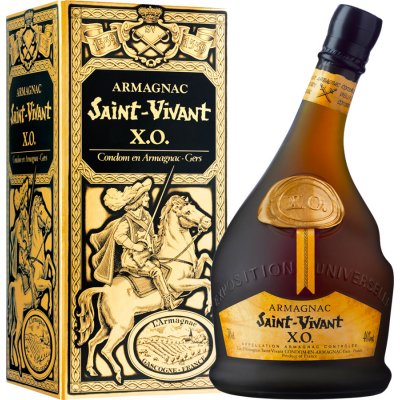 Saint Vivant Armagnac XO 40% 0,7 l (karton) – Zboží Dáma