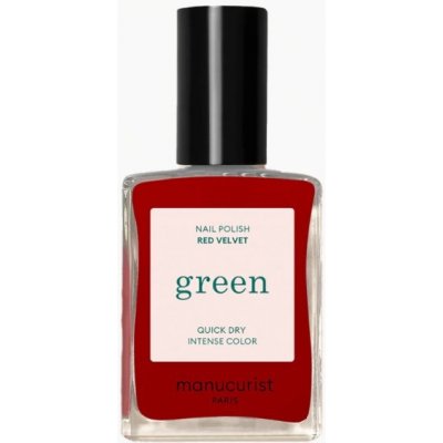 Manucurist Green Lak na nehty Red velvet 15 ml – Zboží Dáma