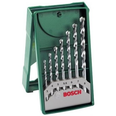 BOSCH 7-dílná minisada vrtáku do kamene X-Line - 2 607 019 581 2607019581 – Zbozi.Blesk.cz