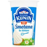 Mlékárna Kunín Smetana ke šlehání 31% 200 g – Sleviste.cz