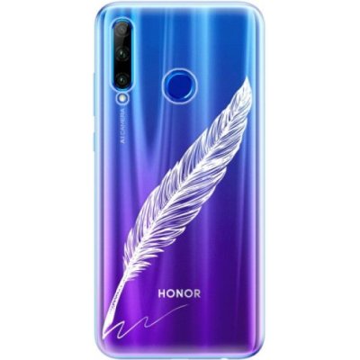 iSaprio Writing By Feather Honor 20 Lite bílé – Zboží Mobilmania