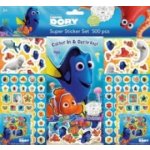 Super sticker set 500 kusů Hledá se Dory – Zbozi.Blesk.cz