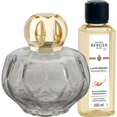 Maison Berger Paris sada katalytická lampa Rosalie šedá a náplň Exquisite Sparkle 250 ml – Zbozi.Blesk.cz