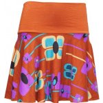 Thajsko sukně krátká Lambada oranžový pas retro květy – Zbozi.Blesk.cz