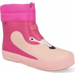 Viking Alv Barefoot Paw Rubber Boot Light Pink/Magenta – Zboží Dáma