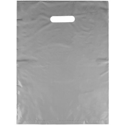 Prima-obchod Igelitová taška 20x30 cm, barva 2 stříbrná – Hledejceny.cz