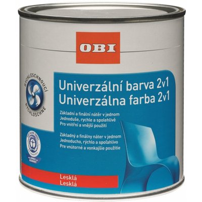 OBI 2v1 Univerzální barva 0,5 l holubí modrá – Hledejceny.cz
