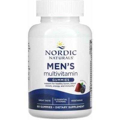 Nordic Naturals Multivitamin pro muže 60 gumových bonbónů Berries – Hledejceny.cz