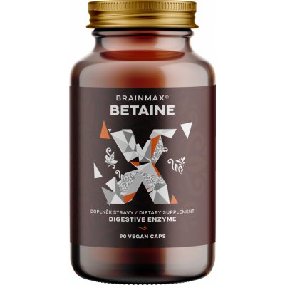 BrainMax Betaine HCl digestive enzyme 90 kapslí – Hledejceny.cz