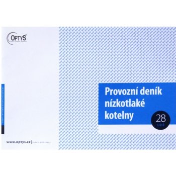 Optys 1240 Provozní deník kotelny A4