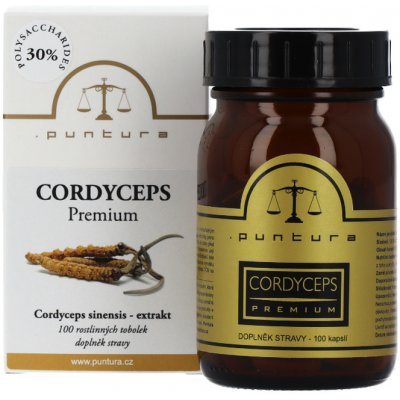 Puntura Cordyceps Extrakt 500 mg 100 rostlinných tobolek – Hledejceny.cz