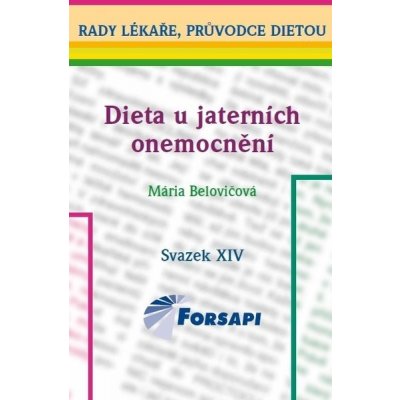 Dieta u jaterních onemocnění - Mária Belovičová – Hledejceny.cz