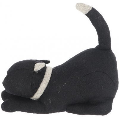 Esschert Design Zarážka na dvěře BEST FOR BOOTS Kočka černá 14 x 26,5 x 30,5 cm váha 1,5 kg – Sleviste.cz