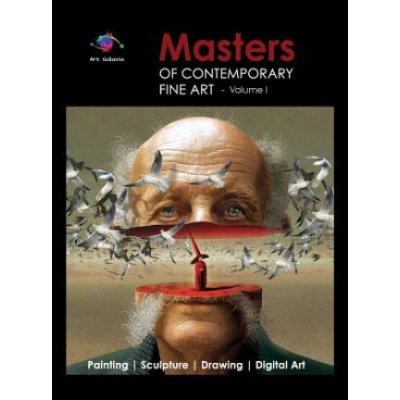 Masters of Contemporary Fine Art Book Collection - Volume 1 Painting, Sculpture, Drawing, Digital Art by Art Galaxie – Zboží Mobilmania