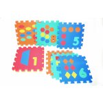 Wiky puzzle Počítání Tvary 30x30cm 10 ks – Zboží Dáma