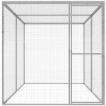 vidaXL Klec pro kočky 1,5 x 1,5 x 1,5 m – Sleviste.cz