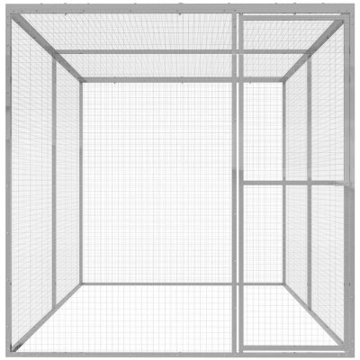 vidaXL Klec pro kočky 1,5 x 1,5 x 1,5 m – Sleviste.cz