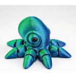 Svíčkománie3D Flexi 3D miniaturka chobotnice z 3D tiskárny Modro zelená lesklá – Hledejceny.cz