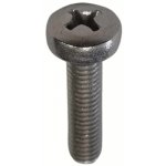 Šroub půlkulatá hlava na kříž PH 4mm nerez délka: 40mm celý závit – Sleviste.cz