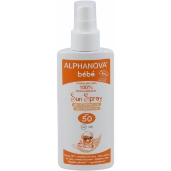 Alphanova Bebe sluneční spray SPF50 125 g