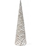 LED dekorace kužel závěsná šedá 16x60 cm – Hledejceny.cz