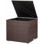 DBA Ratanový box DE35 318l hnědá – Zboží Mobilmania