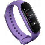 Xiaomi Mi Band 5/6 náhradní náramek Jednobarevný Violet MBS5-VIO – Zboží Živě