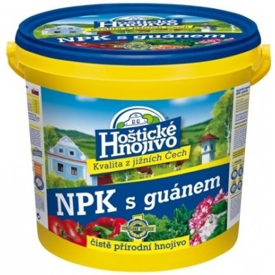 Nohelgarden Hnojivo NPK HOŠTICKÉ s guánem 8 kg – Zbozi.Blesk.cz