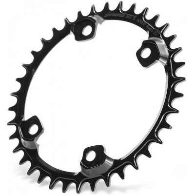 Převodník Garbaruk - Shimano GRX Round Převodníky: 44 zubů - černá – Zboží Dáma