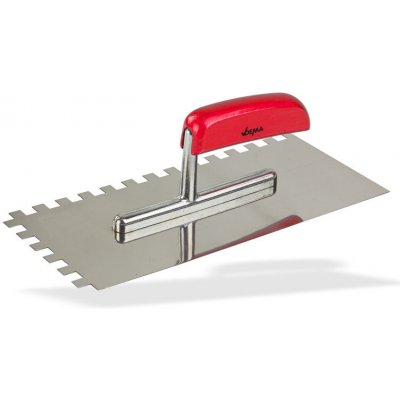 DEMA Hladítko nerezové zubové 10 mm 130x280mm GK10 20309D – Hledejceny.cz