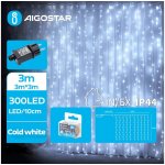 Aigostar B.V. | Aigostar - LED Venkovní vánoční řetěz 300xLED/8 funkcí 6x3m IP44 studená bílá | B103031NW – Hledejceny.cz
