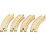 Brio Dlouhé zatáčky 170 mm 4 ks – Zboží Dáma