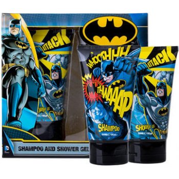 DC Comics Batman sprchový gel 150 ml + šampon 150 ml dárková sada