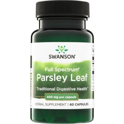 Swanson List Petržele 400 mg 60 kapslí – Hledejceny.cz
