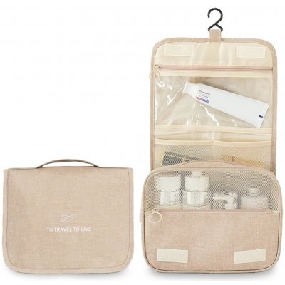 Kufryplus závěsná kosmetická taška TB2013 béžová – Zboží Dáma