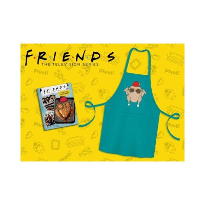 Friends: The Official Cookbook Gift Set Friends TV Show, Friends Merchandise [With Apron] Yee AmandaPevná vazba – Hledejceny.cz