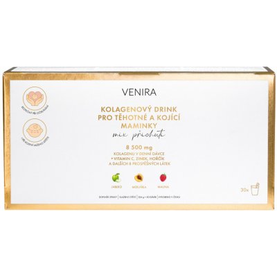 Venira Kolagenový drink pro těhotné a kojící maminky mix příchutí 30 x 10,8 g – Hledejceny.cz