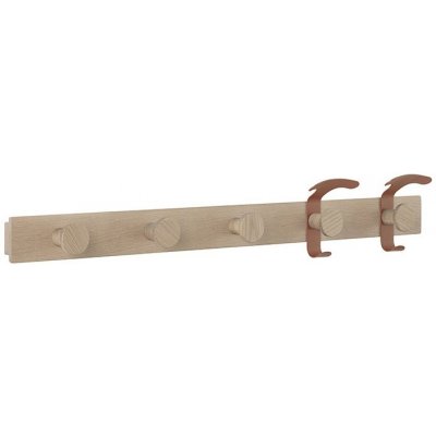 Muuto Avail Coat Rack dub / měděný hnědý – Hledejceny.cz